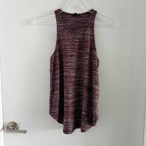 Dynamite - Burgundy Heathered Tank Top